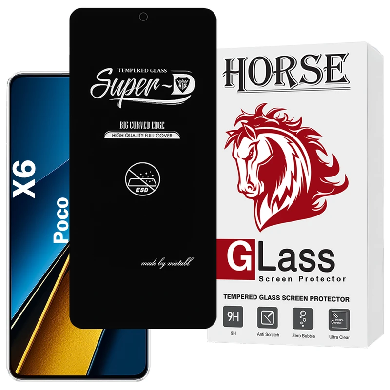محافظ صفحه نمایش هورس مدل SUPERDNH مناسب برای گوشی موبایل شیائومی Poco X6