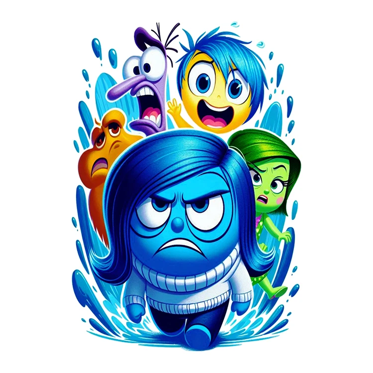 استیکر پارچه و لباس پاد آفرین مدل کارتونی کد S1938