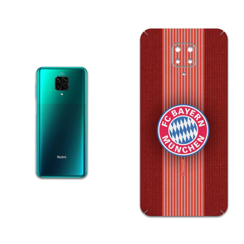 برچسب پوششی ماهوت مدل Bayern-Munchen-FC مناسب برای گوشی موبایل شیائومی Redmi Note 9 Pro