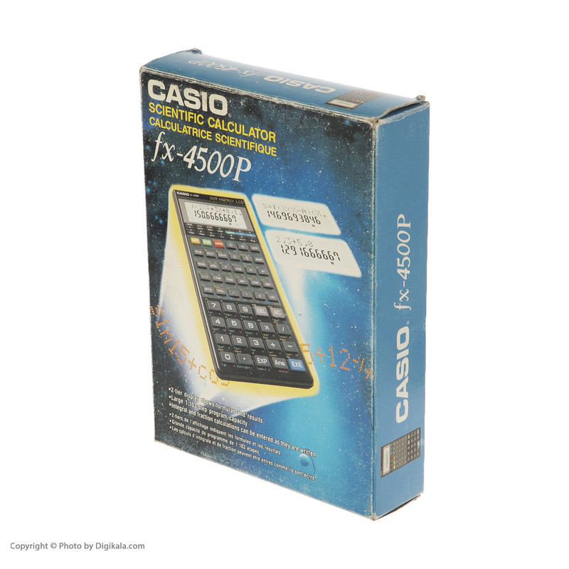 ماشین حساب کاسیو مدل FX-4500PA