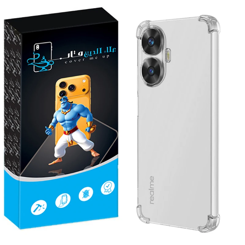 کاور علاالدین قاب مدل Crystal مناسب برای گوشی موبایل ریلمی C55