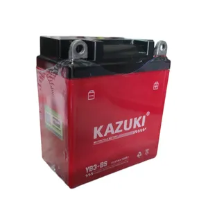 باتری موتورسیکلت 12 ولت 3 آمپر کازوکی مدل 12v3amht