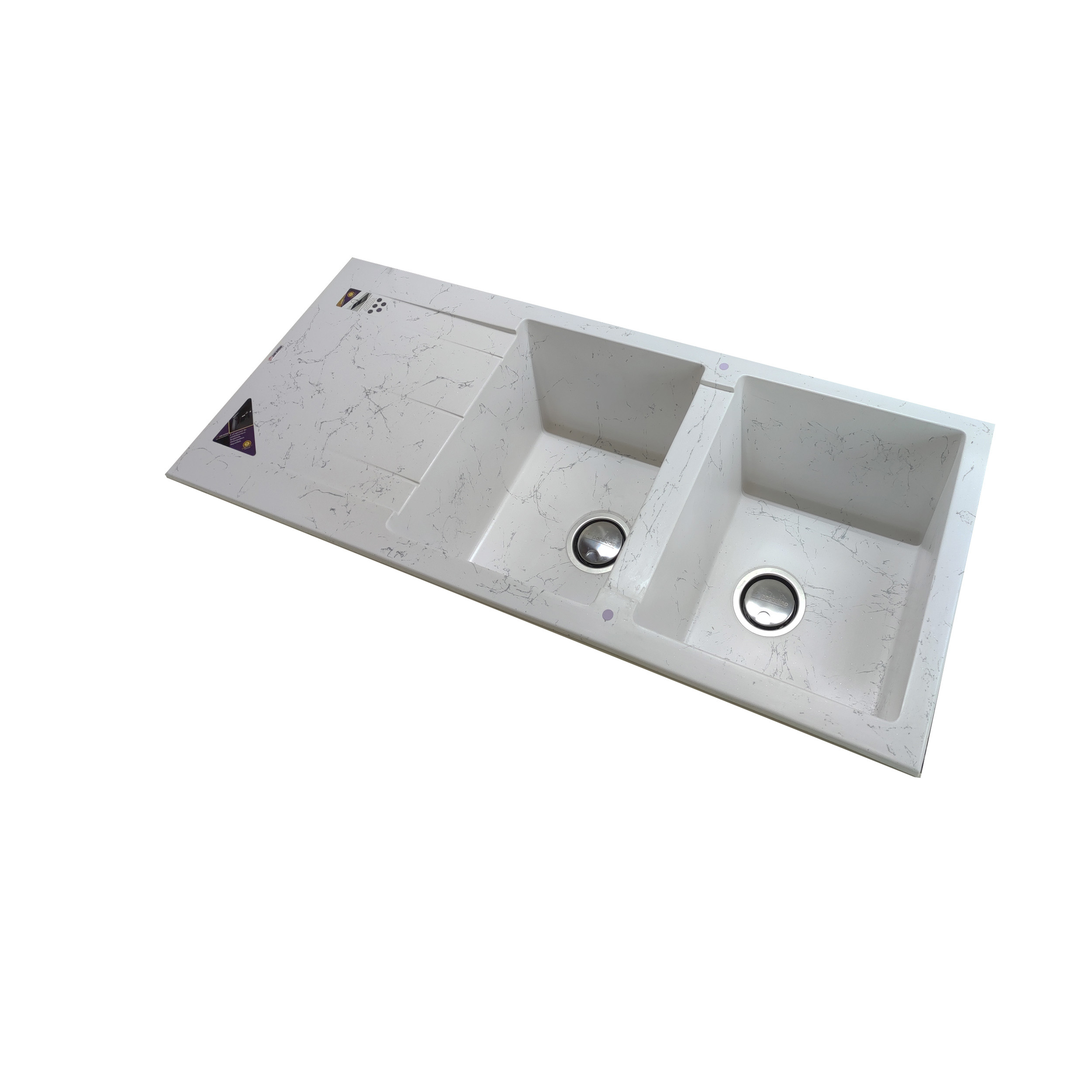 سینک ظرفشویی پارادایز مدل TURKEY213-WS توکار