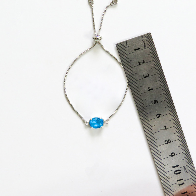 دستبند نقره زنانه کد AV173B-S10 C1