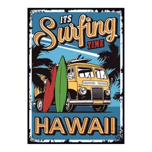 برچسب لپ تاپ پویا مارکت طرح موج سواری کد 2914