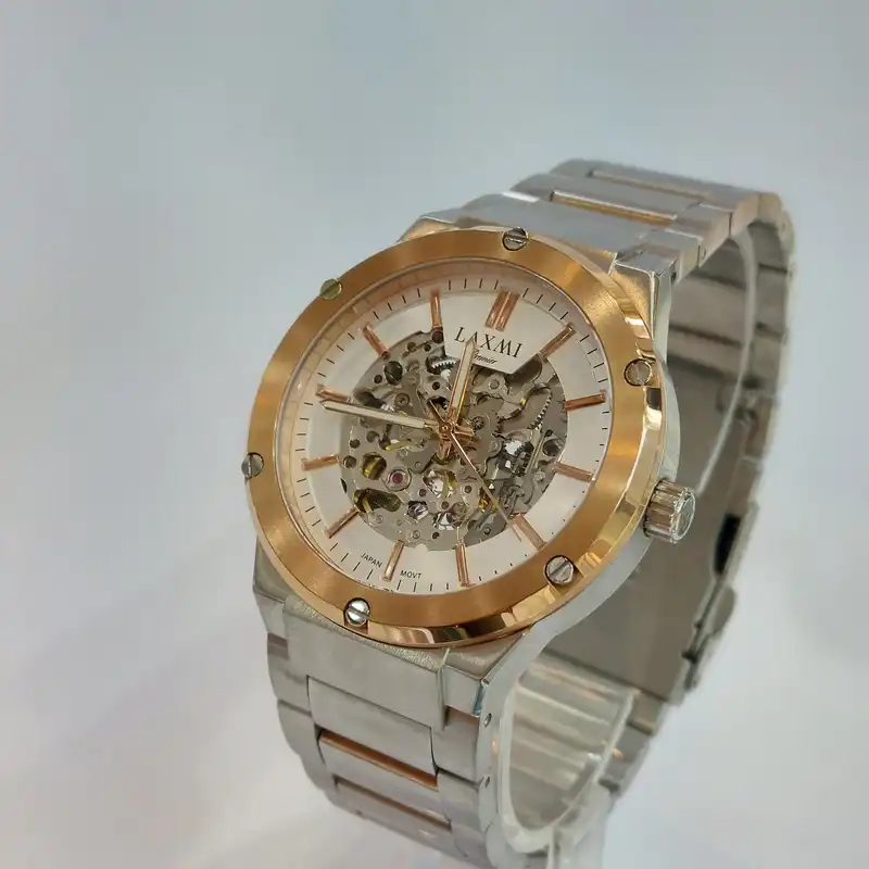 ست ساعت مچی عقربه ای زنانه و مردانه لاکسمی مدل 8151-2