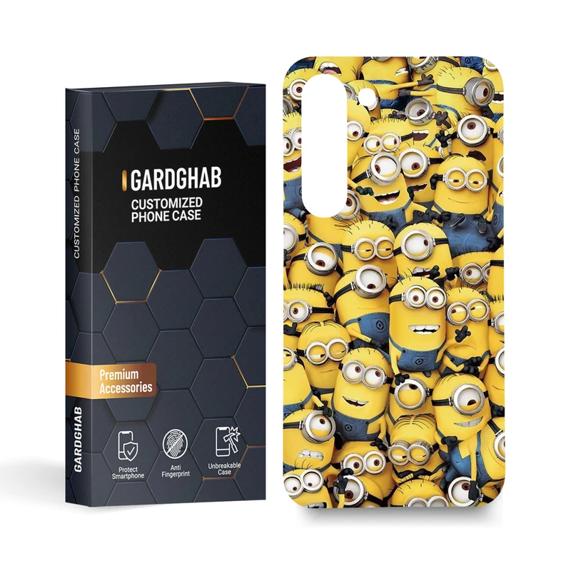 کاور گارد قاب مدل مینیون ها مناسب برای گوشی موبایل سامسونگ S23 Galaxy 
