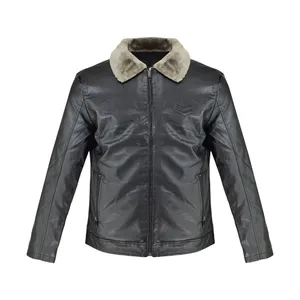 کت چرم مردانه مدل M5008