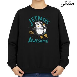 سویشرت زنانه مدل پنگوئن و موشک کد v9 