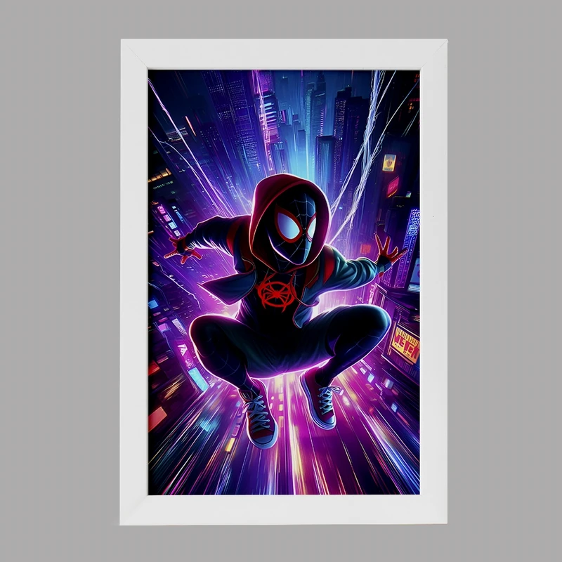 تابلو خندالو مدل مرد عنکبوتی (Spider Man) کد F8079