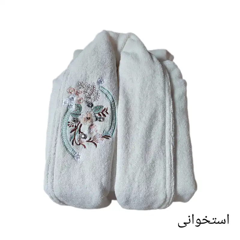 حوله پالتویی پاموک طرح آیسو کد A01 سایز 115