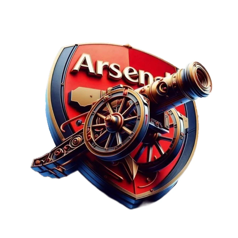 استیکر پارچه و لباس پاد آفرین مدل فوتبالی آرسنال کد 4259