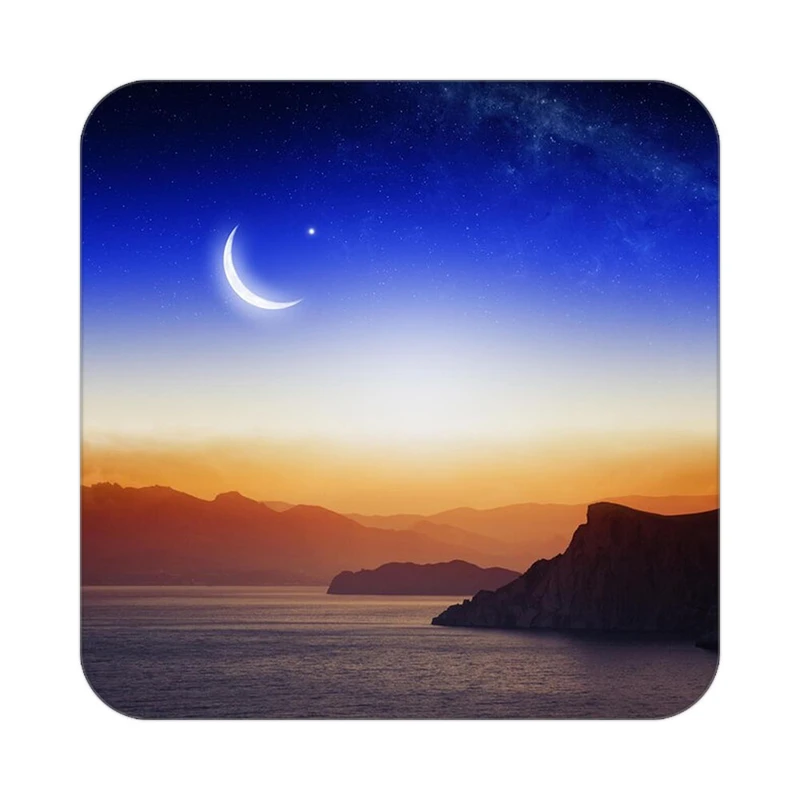 زیر لیوانی کاکتی طرح ماه و ستاره مدل mp53270