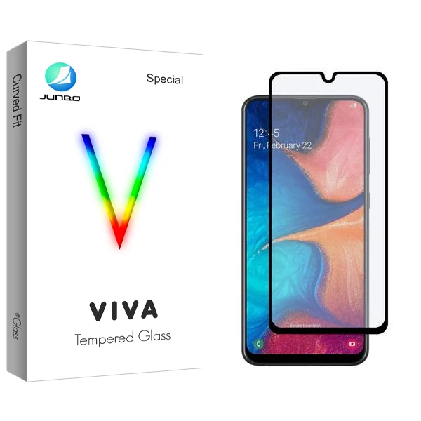 محافظ صفحه نمایش سرامیکی جانبو مدل Viva مناسب برای گوشی موبایل سامسونگ Galaxy A20