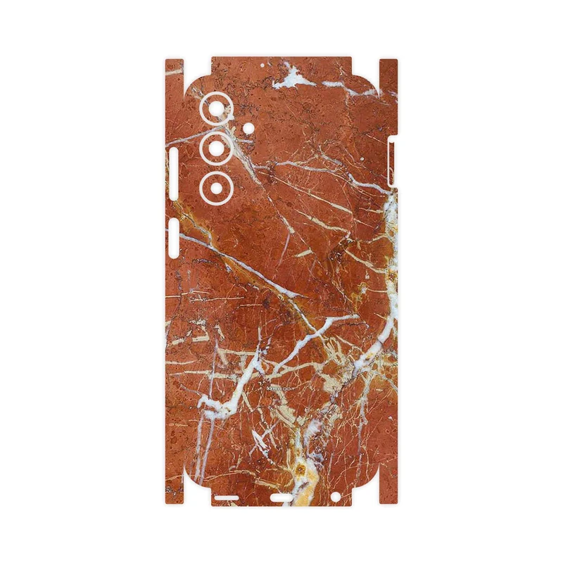 برچسب پوششی ماهوت مدل Red Marble-FullSkin مناسب برای گوشی موبایل سامسونگ A25 5G