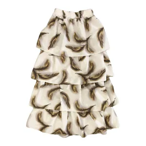 دامن چین‌دار زنانه مدل طبقه ای 2