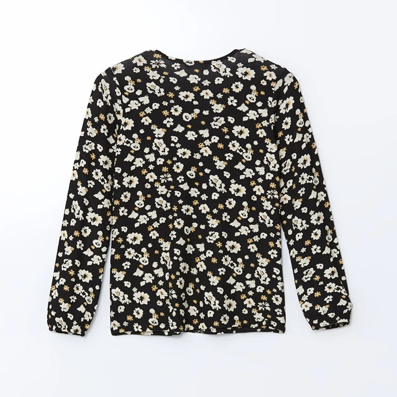 بلوز آستین بلند زنانه ال سی وایکیکی مدل S5GL14Z8