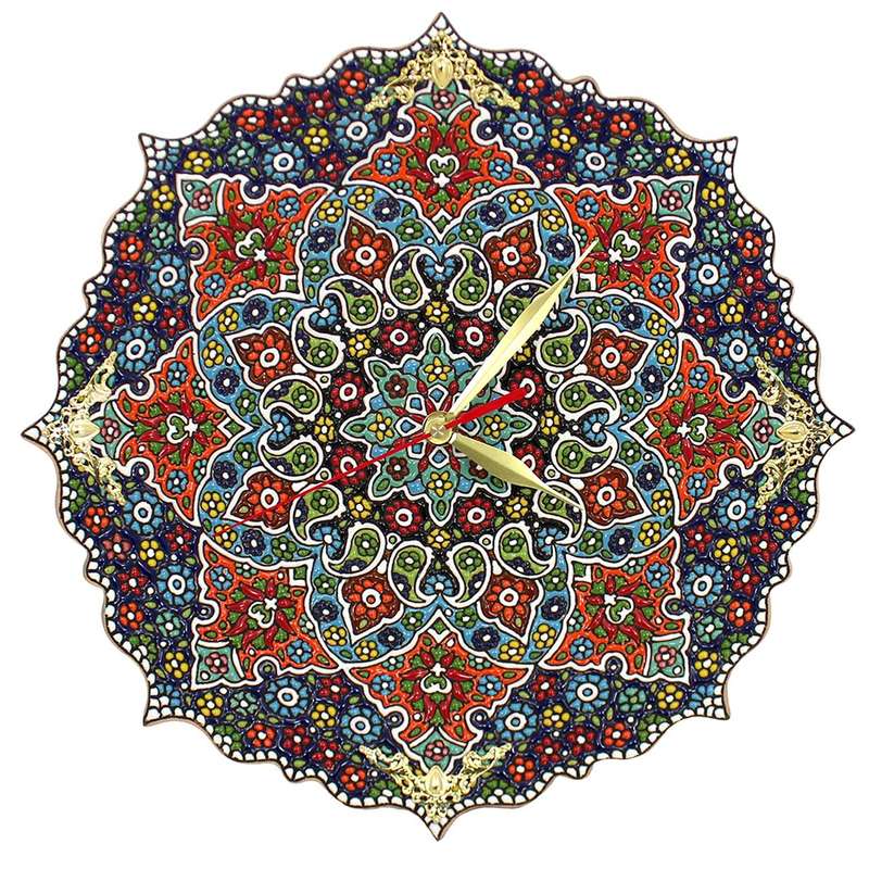 ساعت میناکاری دست نگار طرح دالبر