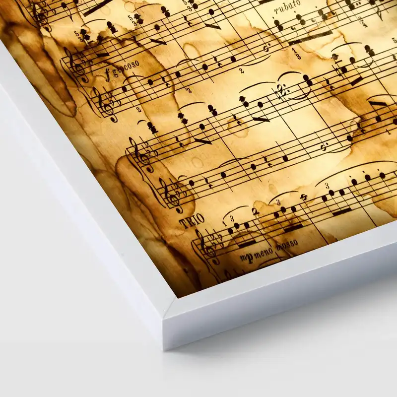 تابلو بکلیت طرح نت موسیقی مدل W6048