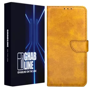 Ghab Line KIFCLABL-GL Magnetic Wallet Case Cover For Xiaomi Redmi A1 Plus / Redmi A2 Plus / Poco C510