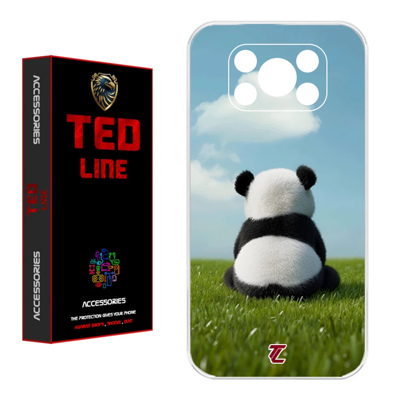 کاور تدلاین طرح پاندا کد 1150 مناسب برای گوشی موبایل شیائومی Poco X3 / X3 Pro / X3 NFC