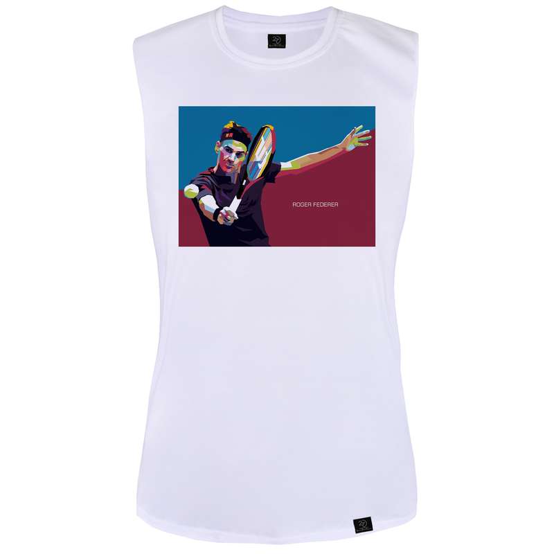 تاپ زنانه 27 مدل Roger Federer کد MH73