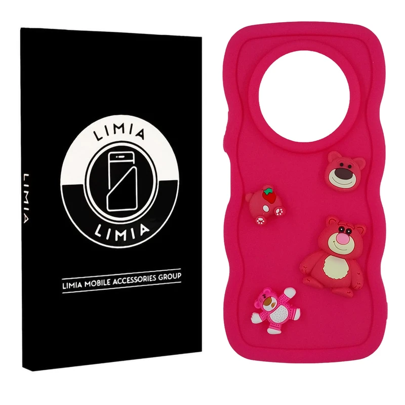 کاور لیمیا مدل عروسکی برجسته مناسب برای گوشی موبایل شیائومی Redmi A3/C61