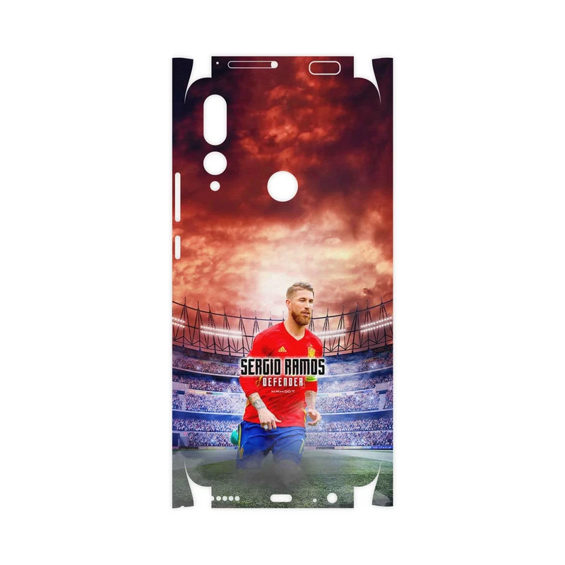 برچسب پوششی ماهوت مدل Sergio Ramos-FullSkin مناسب برای گوشی موبایل هوآوی Y9 Prime 2019