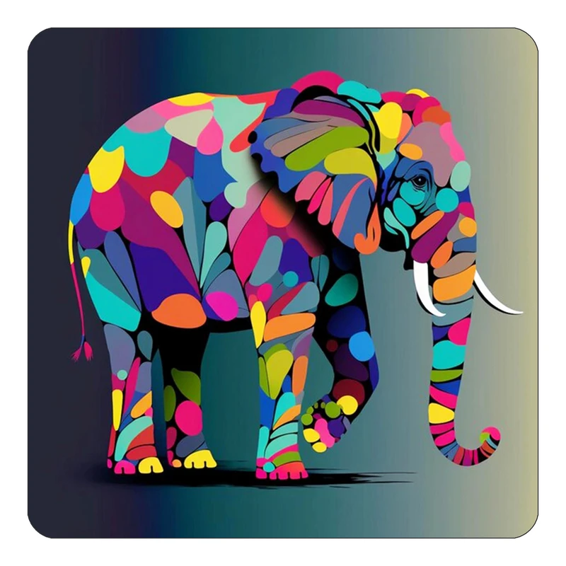 مگنت کاکتی طرح حیوانات رنگی مدل mp25575