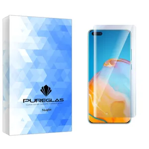 محافظ صفحه نمایش پیور گلس مدل NueGlas UV مناسب برای گوشی موبایل هوآوی P40 Pro