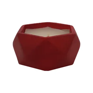 شمع دست ساز میعاد مدل چند ضلعی کد GH1