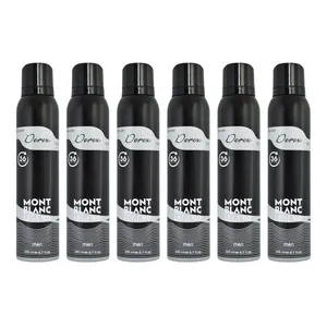 اسپری خوشبو کننده بدن مردانه دریکس مدل Mont Blanc Legend حجم 200 میلی لیتر مجموعه 6 عددی