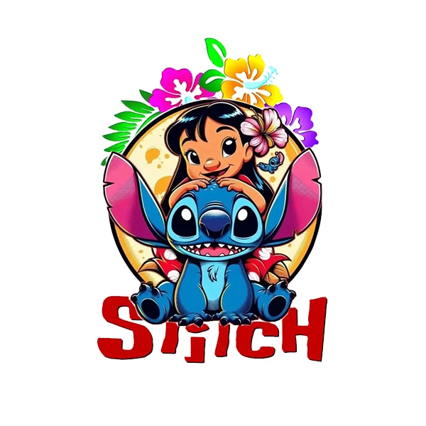 استیکر پارچه و لباس پاد آفرین طرح استیچ کد 1947