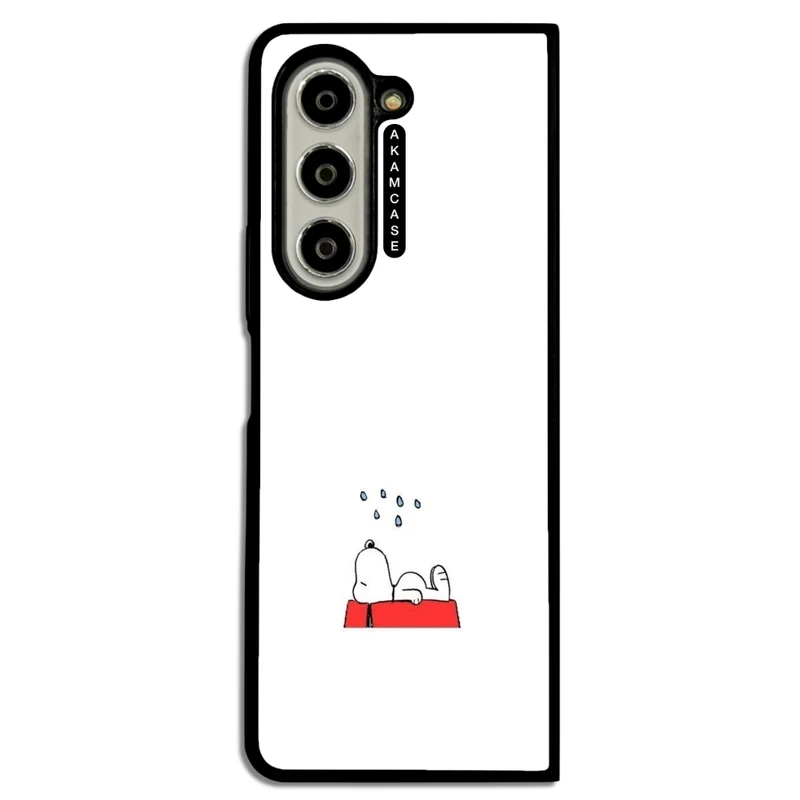 کاور آکام مدل AMC-WSGZFOLD5-SNOOPY-35 مناسب برای گوشی موبایل سامسونگ Galaxy Z Fold 5