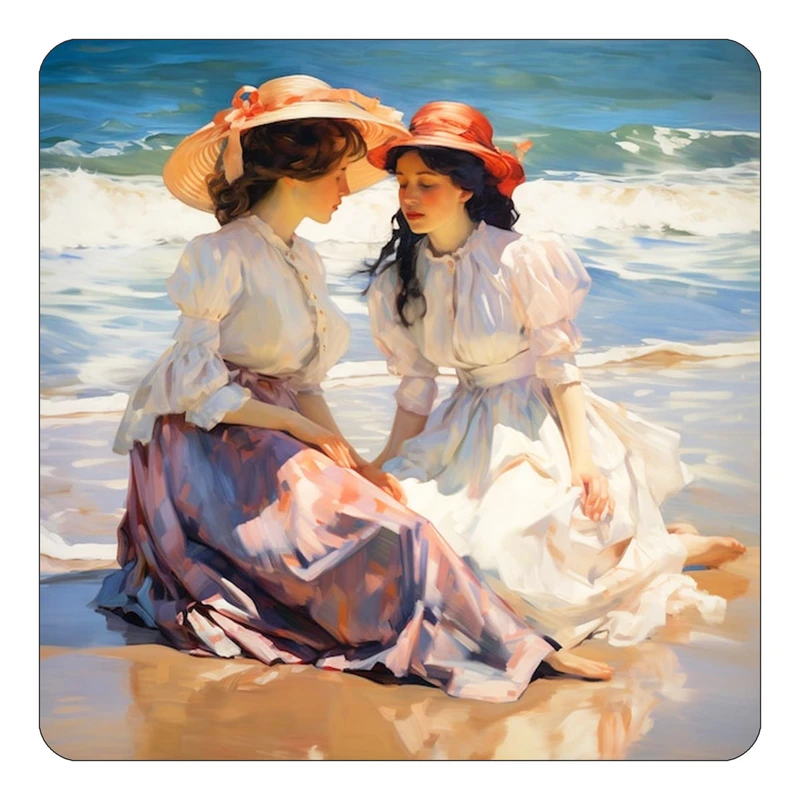 مگنت کاکتی طرح نقاشی رنگ روغن مدل mp70511