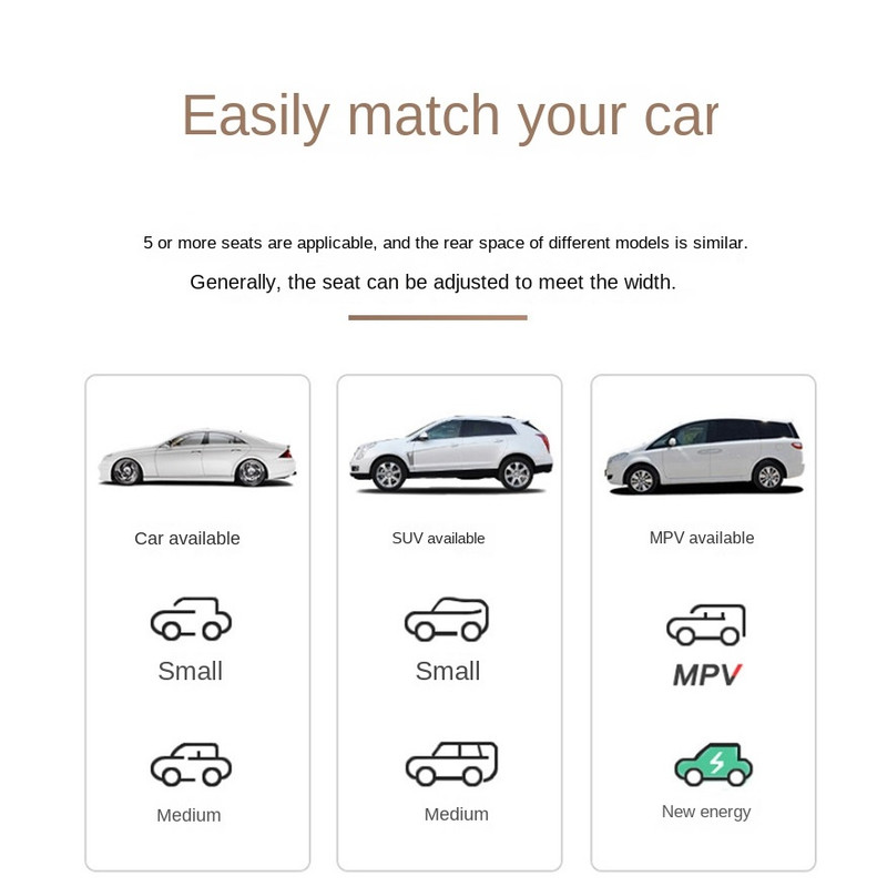 تشک بادی صندلی عقب خودرو مدل 6in1 مجموعه 6 عددی