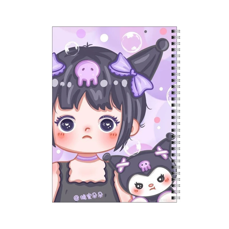 دفتر مشق 100 برگ بامبیلیپ طرح کرومی دخترانه کد 1315197