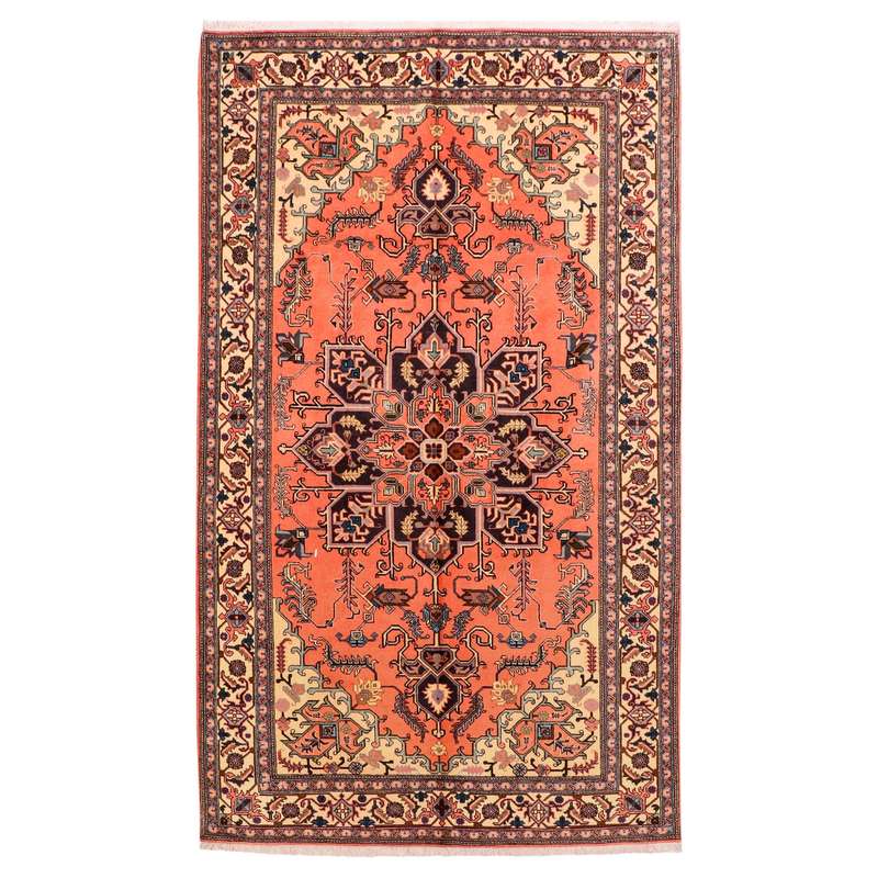 فرش دستباف قدیمی چهار و نیم متری سی پرشیا کد 154045