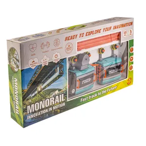 قطار بازی مدل مونوریل 2 واگنه کد 1452