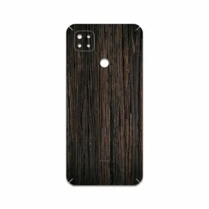 MAHOOT Burned Wood Cover Sticker for Xiaomi Redmi 9C NFC
