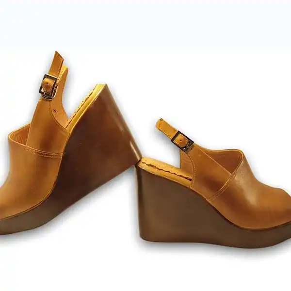 صندل زنانه مدل چرم طبیعی کد 633.1