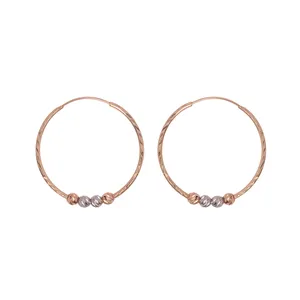 گوشواره طلا 18 عیار زنانه جواهری سون مدل 3274