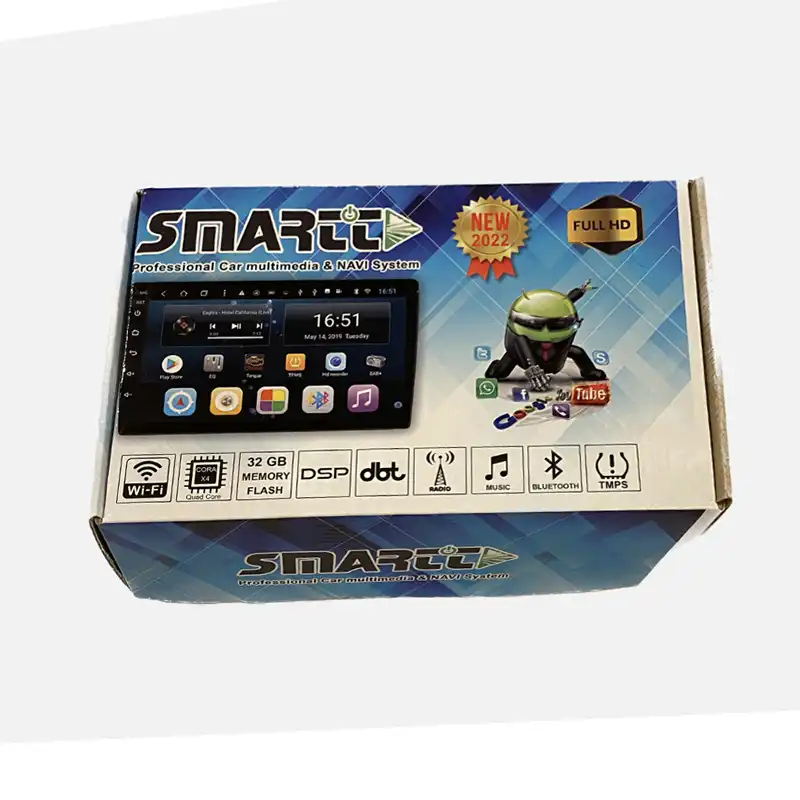 پخش کننده تصویری خودرو اسمارت کد S مناسب برای سمند