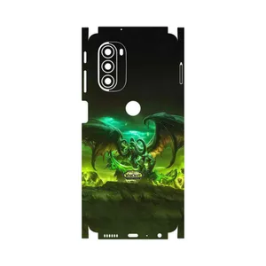 MAHOOT Warcraft Game Series-FullSkin Cover Sticker for Motorola Moto G51 5G