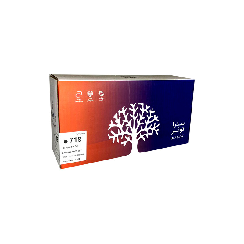 تونر مشکی سدرا مدل 719