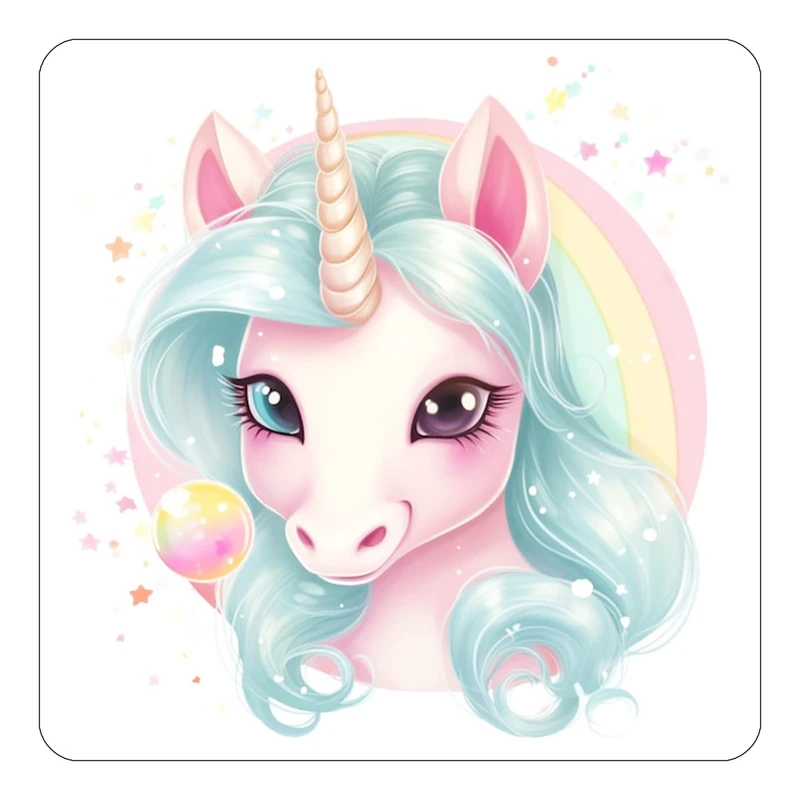 مگنت کاکتی طرح اسب تک شاخ و یونیکورن مدل mp32275