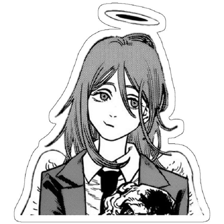 استیکر لپ تاپ مدل angel 1