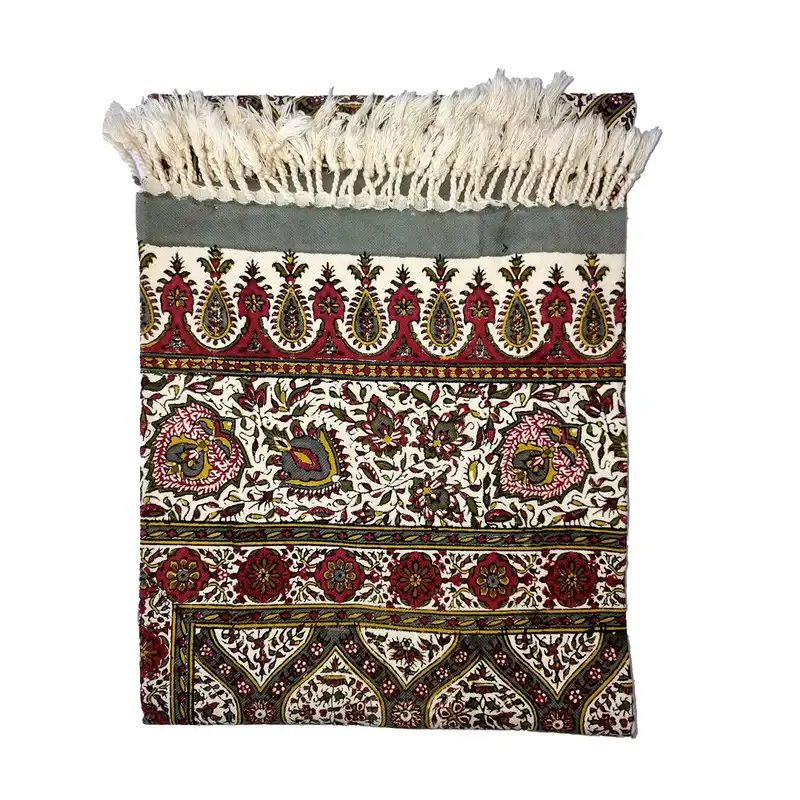 رومیزی قلمکار مدل QHSA7 طرح حلورده ای