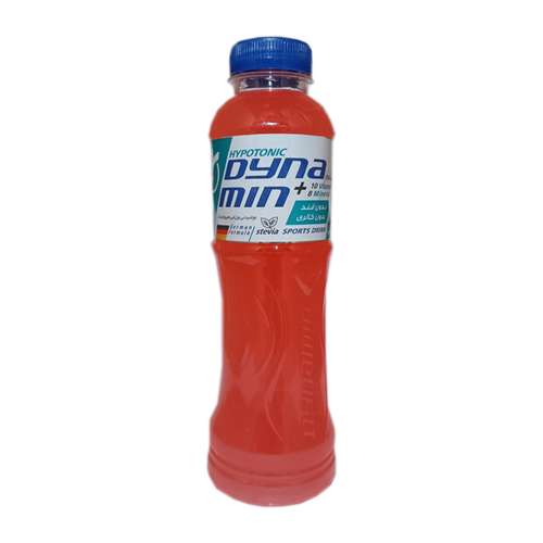 نوشیدنی ورزشی هیپوتونیک با طعم هلو داینامین - 500 میلی گرم