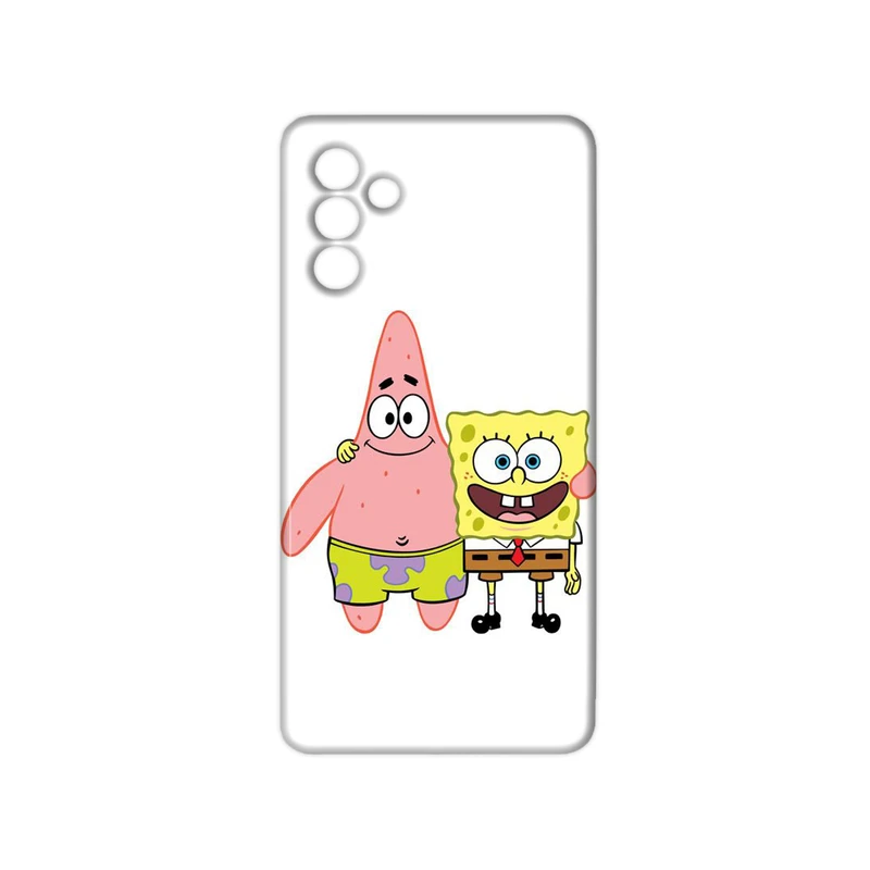 کاور مدل باب اسفنجی و پاتریک کد 190 مناسب برای گوشی موبایل سامسونگ Galaxy s23 fe